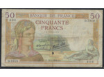 FRANCE 50 FRANCS CERES 17-3-1938 D.7919 TB