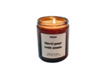 Bougie parfumée "Merci pour cette année"