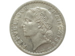 FRANCE 5 FRANCS LAVRILLIER Aluminium 1946 TTB+ (G766)