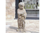 Statue Putti saison hiver 70x20x20cm