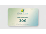 Carte Cadeau Boutique Pleine-Forme