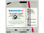 TELECARTE NSB 5 UNITE 01/94 INFOMATIN GN15