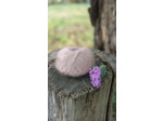 Pelote PLUME  (60% kid mohair 40% soie) - Rose poudré