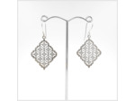 Boucles d'oreilles en argent massif