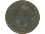 GRANDE BRETAGNE 1/2 PENNY WILLIAM III 1697 TB