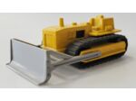 BULLDOZER JAUNE MAJORETTE 287 LONGUEUR 7,5CM SANS BOITE