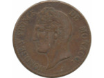 MONACO 5 CENTIMES 1837 MC TTB