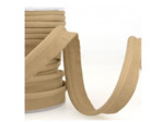 Simple passepoil beige foncé 519 C43 8mm 100%polyester le mètre 519C43