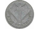 FRANCE 2 FRANCS BAZOR 1944 B TB+