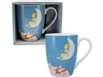 Mug Petit Prince - Motif Le Petit Prince Assis sur son croiissant de lune - 340 ml