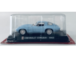CHEVROLET CORVETTE STINGRAY 1963 BLEU CLAIR 1/43 BOITE D'ORIGINE
