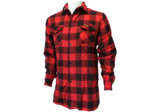 Chemise de bûcheron rouge/noir