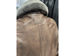 521963-1 Blouson homme cuir marron bison