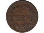 ALLEMAGNE BADEN 1/2 KREUZER 1849 TB+