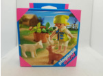 FILLETTE AVEC CHEVREAUX PLAYMOBIL SPECIAL 4674 BOITE NEUVE