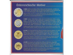 AUTRICHE 2002 SERIE 8 MONNAIES BU