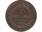 ITALIE (SARDAIGNE) 1 CENTESIMO 1826 P TTB+