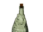 Bouteille carafe  poisson sauge 12x33cm