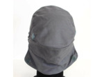 Casquette avec protège nuque grise