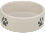 TRIXIE, Gamelle en céramique PATTES - Ø16cm