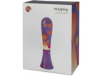 Balvi Lampe Lava Magma Couleur Violet Lave Rouge Ampoule Incluse Aluminium/Verre 45cm único Violet