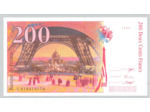 FRANCE 200 FRANCS EIFFEL 1996 Alphabet C 019319170 SPL