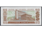 SIERRA LEONE 50 CENTS 1-7-1981 SERIE D10 NEUF (W4d)