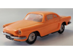 RENAULT FLORIDE ORANGE SERVO DIRECTION NOREV PLASTIQUE 1/43 SANS BOITE