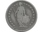 SUISSE 1 FRANC 1877 B TB+