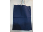 SAC TOTE BAG BLEU MARINE DOUBLE AVEC PETITES ANSES 45*37.5