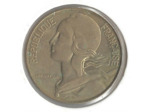 FRANCE 20 CENTIMES LAGRIFFOUL 1969 SUP-