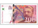 FRANCE 200 FRANCS EIFFEL 1996 Alphabet F 019785282 TTB+