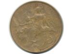 FRANCE 5 CENTIMES DUPUIS 1899  TTB- (G165)