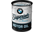 Tirelire Fût - BMW Motor Oil - Nostalgic Art