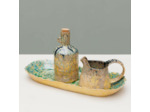Ensemble ménagère huile et vinaigre 34x20x15cm