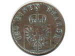 ALLEMAGNE PRUSSE 3 PFENNIG 1863 A TTB (W482) N2