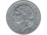 FRANCE 5 FRANCS LAVRILLIER Aluminium 1945 B TTB+ N1