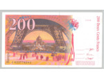 FRANCE 200 FRANCS EIFFEL 1996 Alphabet J 022776282 SPL