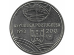 PORTUGAL 200 ESCUDOS 1993 ESPINGARDA SUP-