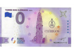 PORTUGAL 2021-1 TORRE DOS CLERIGOS PORTO ANNIVERSAIRE BILLET SOUVENIR 0 EURO