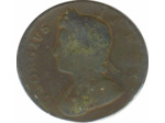 GRANDE BRETAGNE 1/2 PENNY GEORGES II 1731 TB+