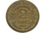 FRANCE 2 FRANCS MORLON 1935 TTB N2