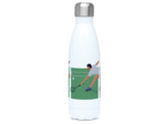 Gourde isotherme "Joueur de badminton" - Personnalisable
