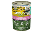 Agneau et Poulet aux petits pois et huile de Saumon, pour chien adulte - 400g