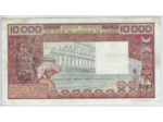 B.C.E.A.O 10000 FRANCS NON DATE (1977) COTE D'IVOIRE (A) SERIE S.3 TTB
