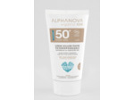 Crème solaire teintée claire SPF50+ - Alphanova - 50g