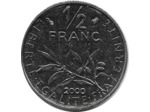 FRANCE 1/2 FRANC ROTY 2000 SUP