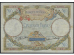 FRANCE 50 FRANCS L.O. MERSON 9-2-1929 E.3627 TTB