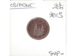 ESPAGNE 2015 2 CENTIMES SUP-