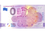 FINLANDE 2020-4 ALEKSANTERI III BILLET SOUVENIR 0 EURO TOURISTIQUE  NEUF